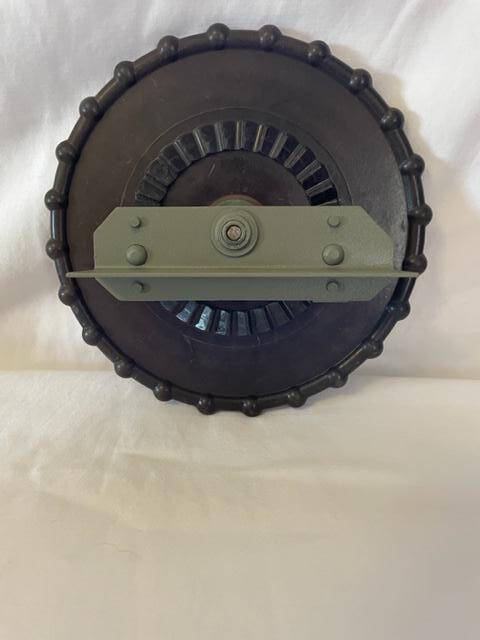 Cessna 180 & 185 Trim Wheel And Mounting Plate Assembly. Used - part number 0761205-8 (or -11 whole assembly)