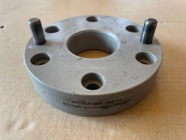 Sensenich 1 1/4" X 6" Propeller Spacer. Used - part number 7548 (stamped) (view 2)