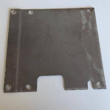 Cessna 182 Pedestal Tunnel AFT Cover Plate.  Used.