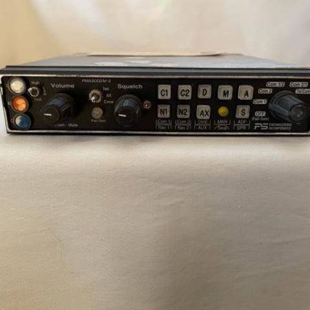PS Engineering PMA 6000M-S Audio Panel. Used - part number 6000M-S