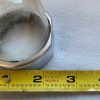 Clear Glass Nav/Strobe Lens Cover With Gasket And Mounting Plate. Used - part number Unknown (view 6)