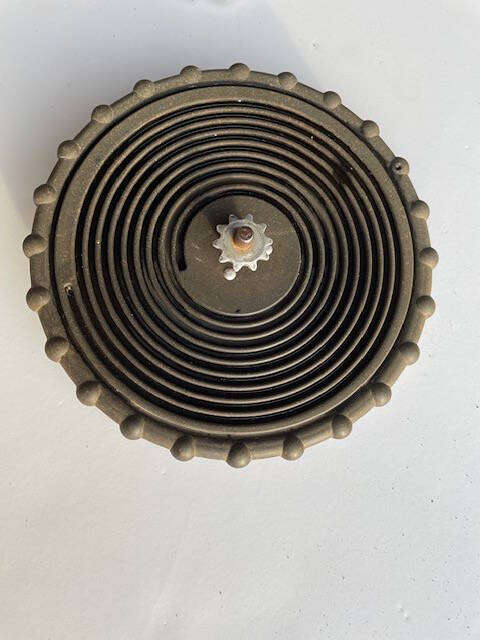 Cessna 172H, 182 Trim Wheel, Retainer, And Indicator Assembly. Used., - part number 0713656-1 (trim wheel)