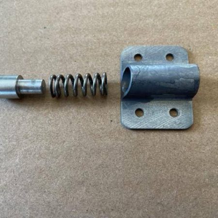 Cessna 182M Door Stop Catch, Pin & Spring Assembly.  New Old Stock.