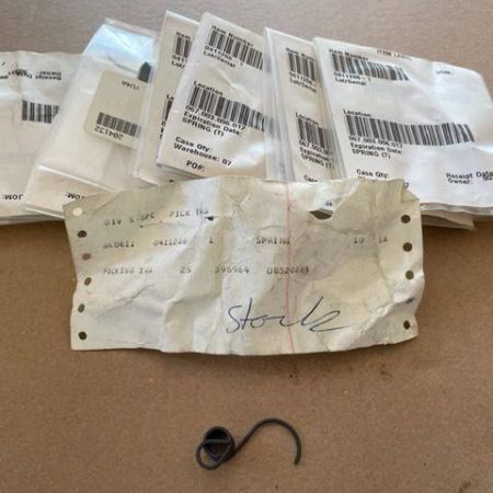 Cessna 150 Seat Recline Shaft Recoil Spring.  New Old Stock.