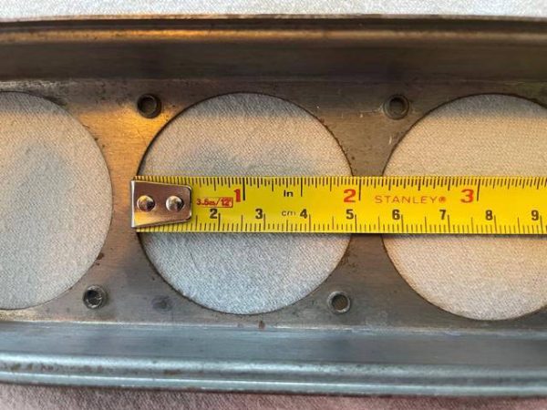 Cessna 172, 180 & 182 Engine Instrument Gage Cluster Case - part number 0513144- (view 4)