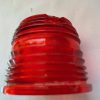 Cessna 210K 12 Volt Red Glass Strobe Beacon Light Assembly. Used - part number C621001-0103 (view 3)