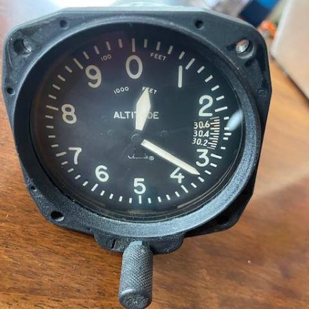 Garwin-Cessna 20,000' Altimeter. Used - part number 22-980