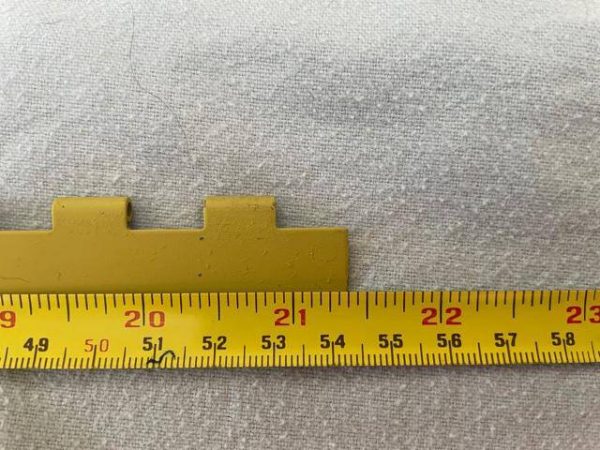 Cessna 414 & 414A RH Elevator Side Trim Tab Hinge Half. NOS - part number 5034000-27 (view 5)
