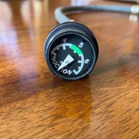 UMA 1" Suction Gauge. Used - part number 3-200-12