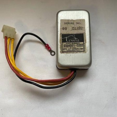 Cessna Aeroflash 24 Volt Flasher Power Supply. Used.