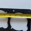 Cessna 182 & 210 LEFT Shock Mounted Instrument Panel. Black Metal, Used - part number 0713621-2 (view 6)