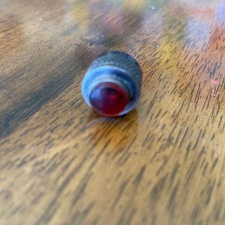 Cessna Red Landing Gear Position Light.  Push To Test.  Used.