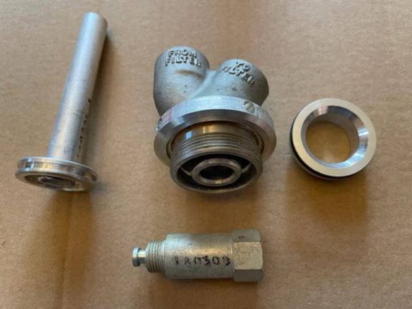 Piper-Winslow Aerofilter Adapter For Continental O-470 & C-125. New Old Stock - part number 1A0271 (Winslow part number) (view 1)