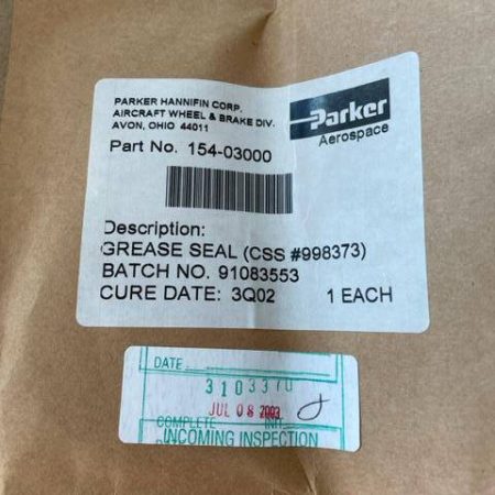 Parker Hannifin Wheel Grease Seal.  New Old Stock.