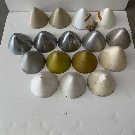 Piper PA31-350 Navajo Spinner Caps. Used - part number 43929-000 or 43929-002