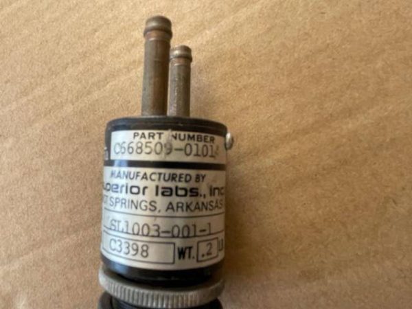 Cessna Single Engine Suction Gauge. Used - part number C668509-0101 (view 3)