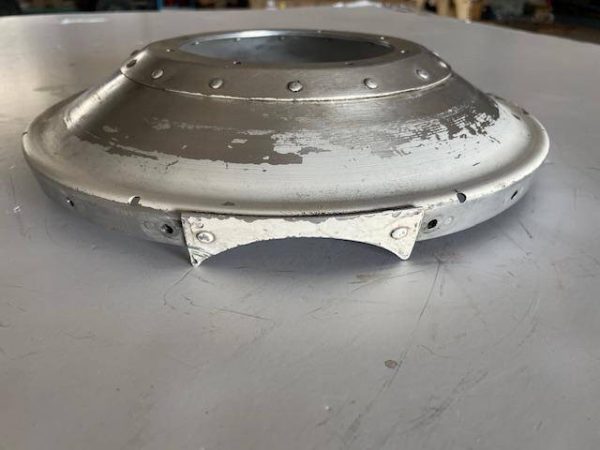 Cessna 210 2-Blade Spinner Aft Bulkhead. Used - part number 1250414-1 (view 4)