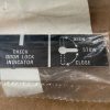 Cessna 340 Door Lock Indicator Placard. New - part number 5200181-14