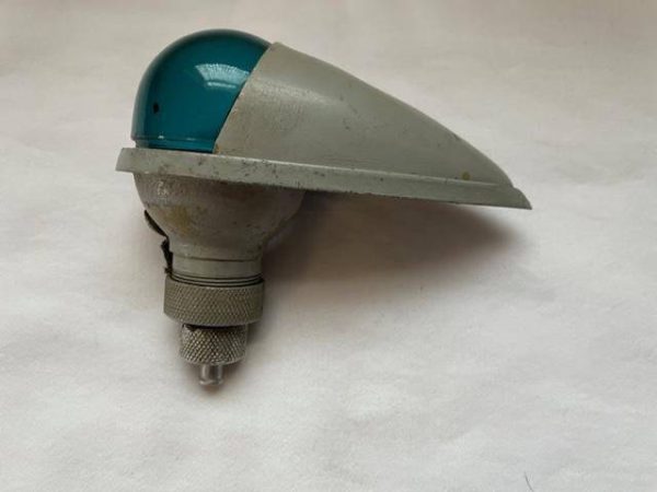 Grimes WWII Vintage Green Nav Light Assembly. N.A.F. 1021-12. Used - part number 1021-12