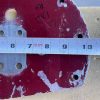 Cessna 182 RIGHT Wheel Pant Mounting Plate. Used - part number 0741046-8 (view 3)