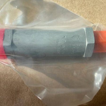 Cessna Citation Check Valve.  PN CV02-259.  New Old Stock.