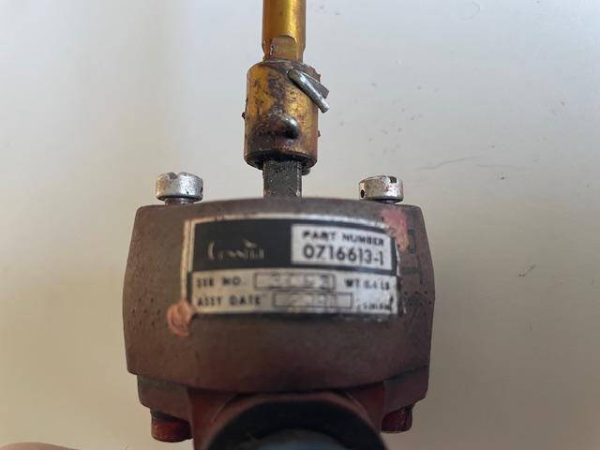 Cessna 182E thru G Fuel Selector Valve Assembly. Used - part number 0716613-1 (view 7)