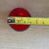 Cessna A1280-2 Red, Glass Nav Light Lens Cover. New - part number A1280-2 (view 3)