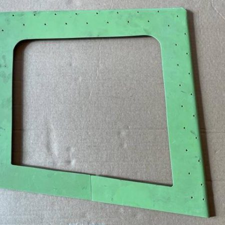 Beechcraft Window Frame From Early Aircraft. New Old Stock - part number Unknown. (SS 8100-9 imprinted on frame.)