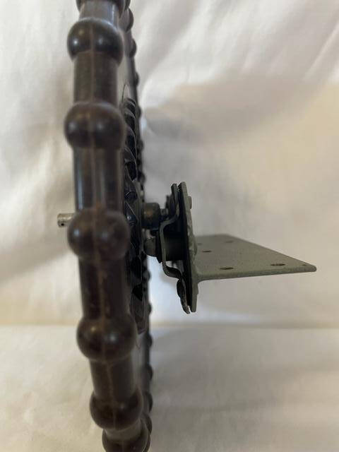 Cessna 180 & 185 Trim Wheel And Mounting Plate Assembly. Used - part number 0761205-8 (or -11 whole assembly) (view 3)