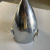 Cessna 206 & 210 Hartzell 3-Blade Spinner & Aft Bulkhead. Used - part number 1250419K200 or 1250419-2 or C-4586P (Hartzell dome #) or C-4583-3P (aft bulkhead) (view 4)