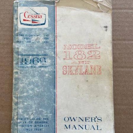 Cessna Cessna Model 182 And Skylane Owner's Manual.  Used.