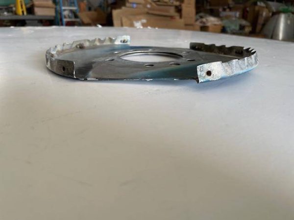 Cessna 172I Thru 172L Spinner Aft Bulkhead. Used. Warped and Corrosion - part number 0550321-1 (view 2)