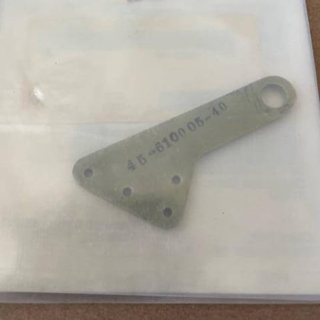 Beechcraft B95 Travel Air Elevator Horn Tab Assembly.  New Old Stock.