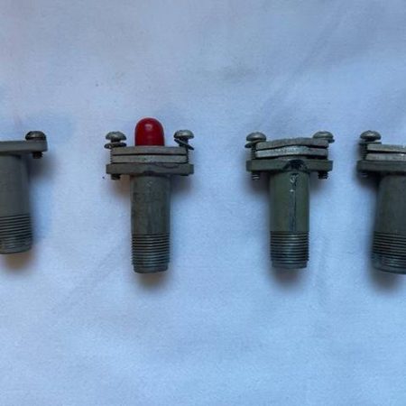 Vintage Cockpit Lights, Quantity 4. Used - part number Unknown