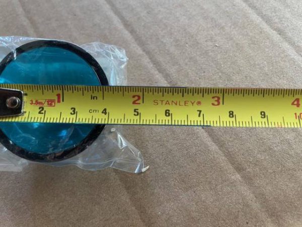 Whelen W1284G Green, Glass Nav Light Lens Cover. New - part number W1284G (model #) (view 3)