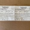 Cessna Placard "100/130 Aviation Fuel Aux Fuel Useable 48 Gallons. New - part number 5026015-2 (view 1)