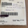 Cessna 205, 206, 210 Series Aux Fuel Pump Switch Decal. New Old Stock - part number 1209015-2 (view 2)