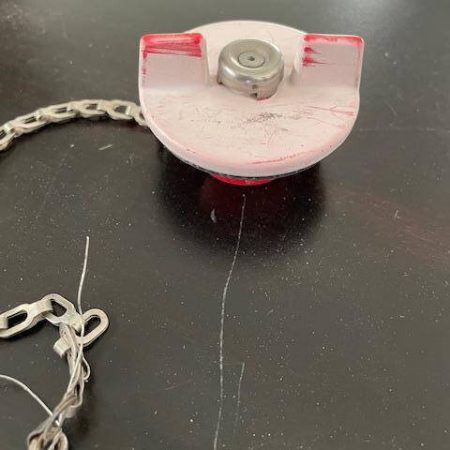 Cessna 172 Right Hand Vented Fuel Cap Assembly.  Used.