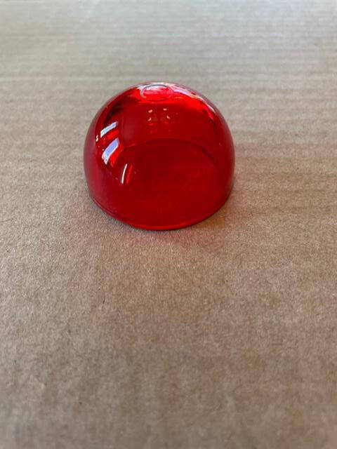 Cessna A1280-2 Red, Glass Nav Light Lens Cover. New - part number A1280-2