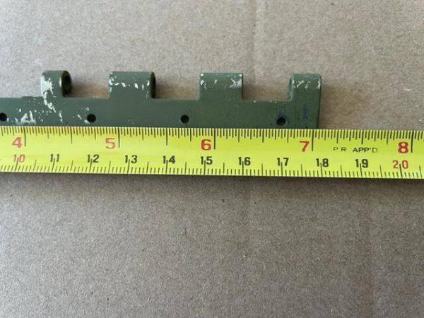 Cessna 340 LEFT Outboard Cowl Flap Hinge Half. New Old Stock - part number 5654010-11 (view 2)