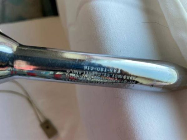 Pitot Tube With Heating Element Connector. Cessna 300 & 400 Series. As Removed - part number 0813177-2 (view 3)