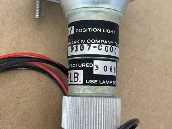 Cessna 185, Cessna 310Q Tail Light Assembly. New Old Stock - part number C62201-0103 (Cessna) (view 3)