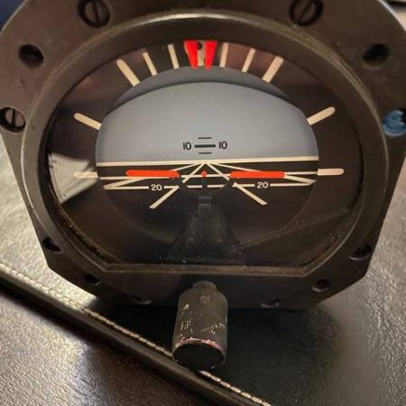 Mitchell-Weston Attitude Indicator 5000B-2. Used - part number 5000B-2 (Weston)
