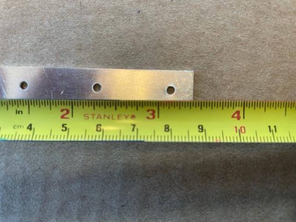 Piper Rear Seat Attachment Plate. New Old Stock - part number 35646-002 (view 2)
