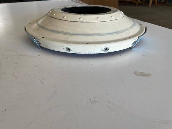 Cessna 206 & 210 McCauley 3-Blade Spinner Aft Bulkhead. Used - part number 1250414-6 (view 2)
