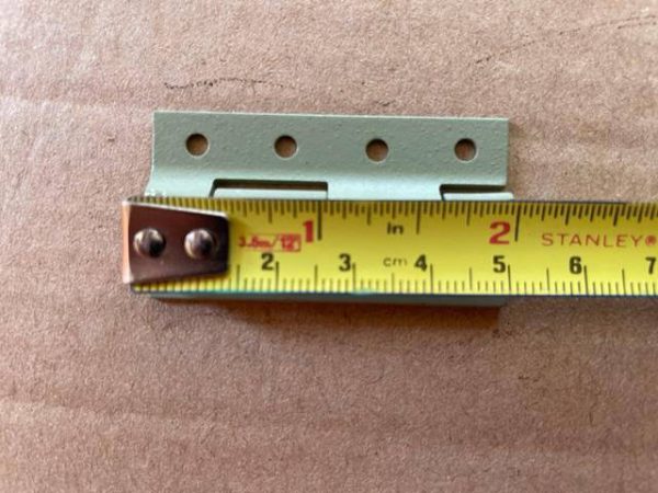 Cessna Single Engine Cabin Window Attach Hinge. New - part number 0411185-7 (view 2)