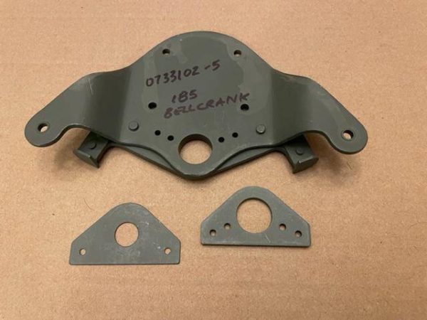 Cessna 180, 182, 185 Rudder Bellcrank Assembly. New Old Stock - part number 0733102-5 or 0733115-1