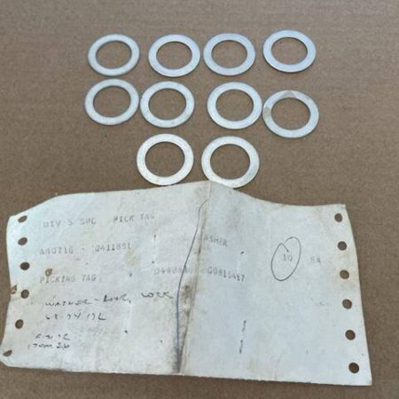 Cessna Door Lock And Ignition Switch Washer. PN 0411851. New Old Stock - part number 0411851