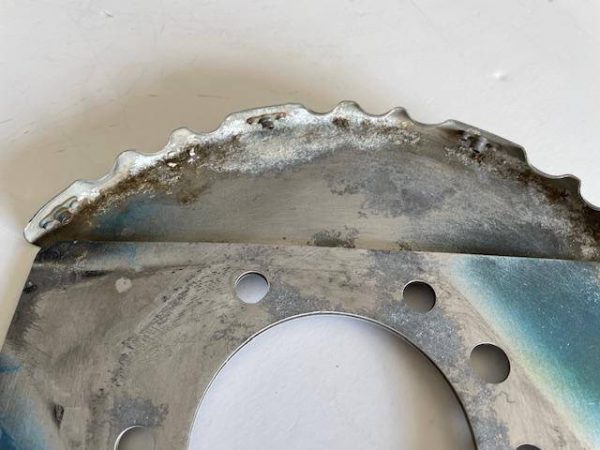 Cessna 172I Thru 172L Spinner Aft Bulkhead. Used. Warped and Corrosion - part number 0550321-1 (view 3)