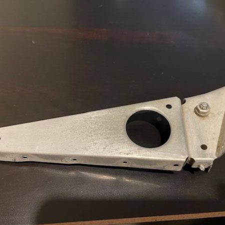 Cessna 172M/N RIGHT Hand Aileron Rib & Control Bracket.  Used.
